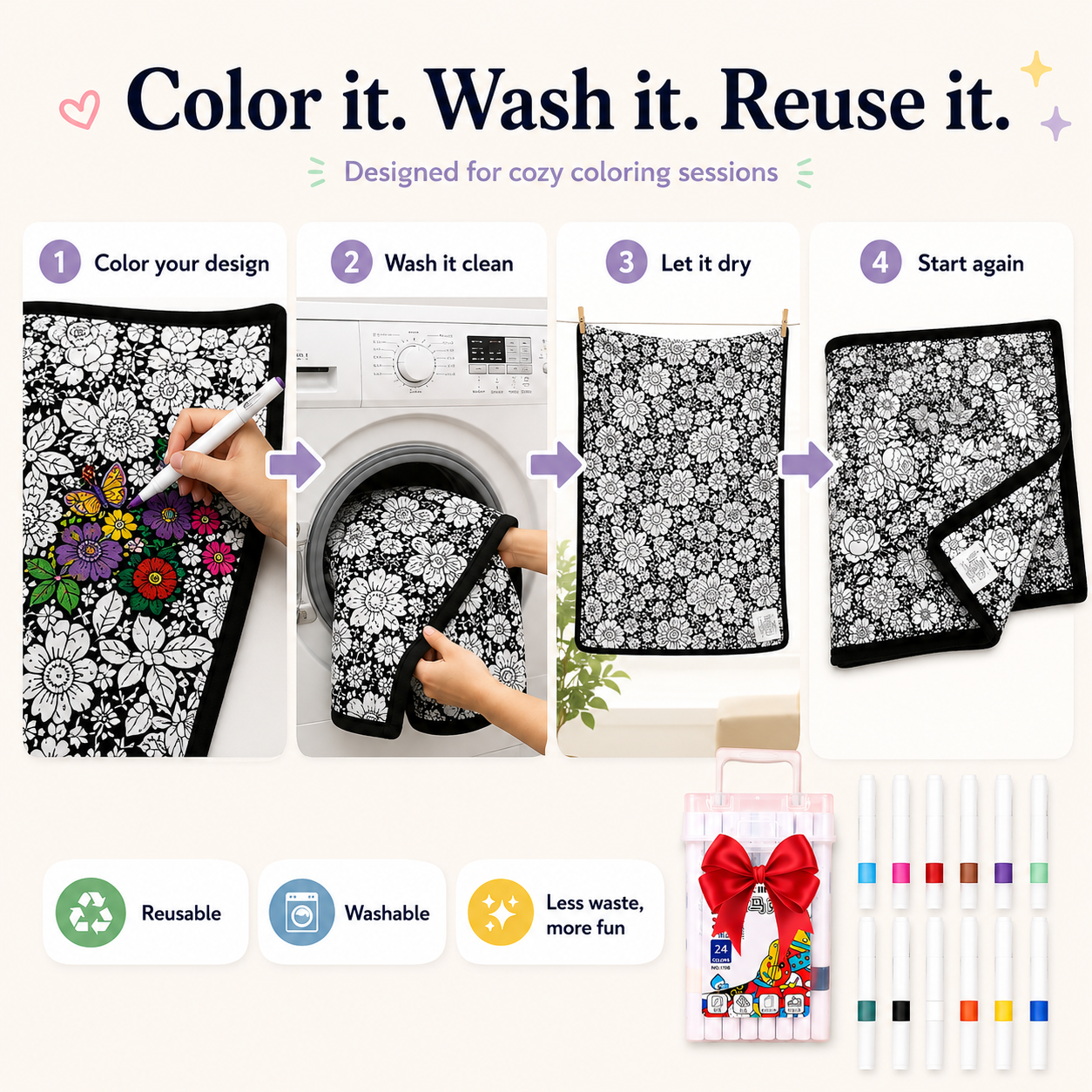 Coloring Blanket