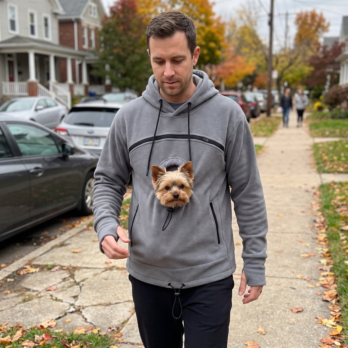 Dog Pouch Hoodie