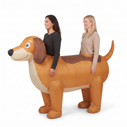 Two-Person Weenie Dog Costume